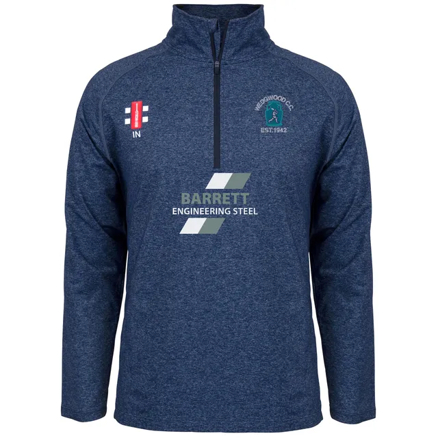 gray-nicolls-wedgwood-cc-adulto-velocity-mid-layer-zip-blu-navy image 1