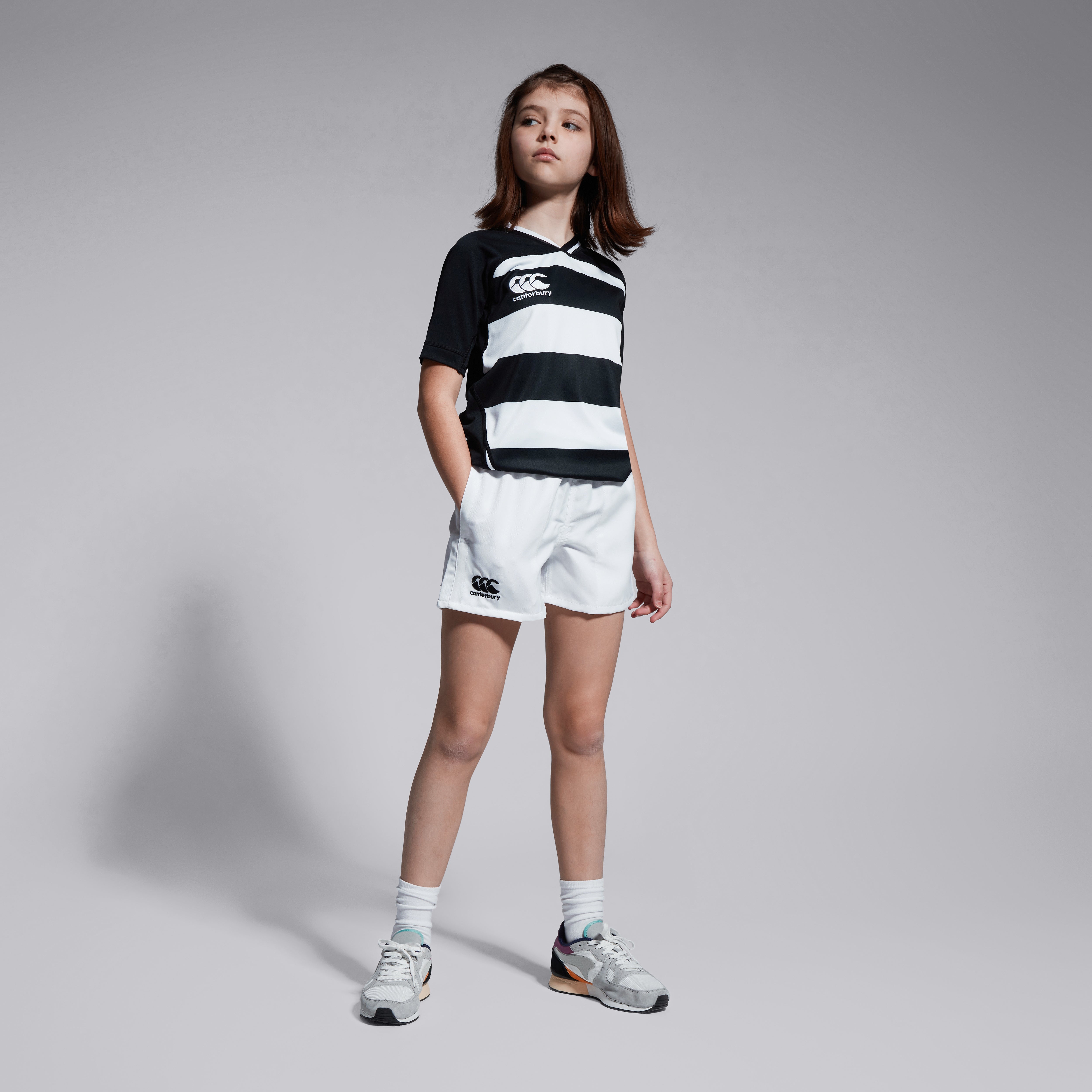 canterbury-vapodri-evader-maglia-rugby-junior-unisex-nero image 2