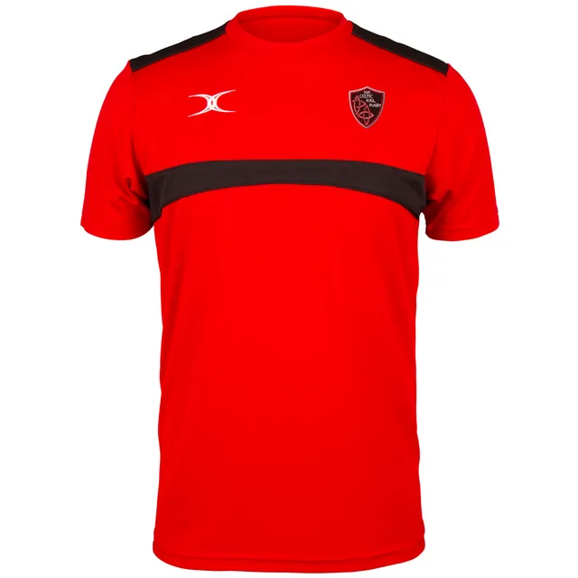 gilbert-rugby-photon-t-shirt-uomo-celtic-rail-rfc-rosso-nero image 1