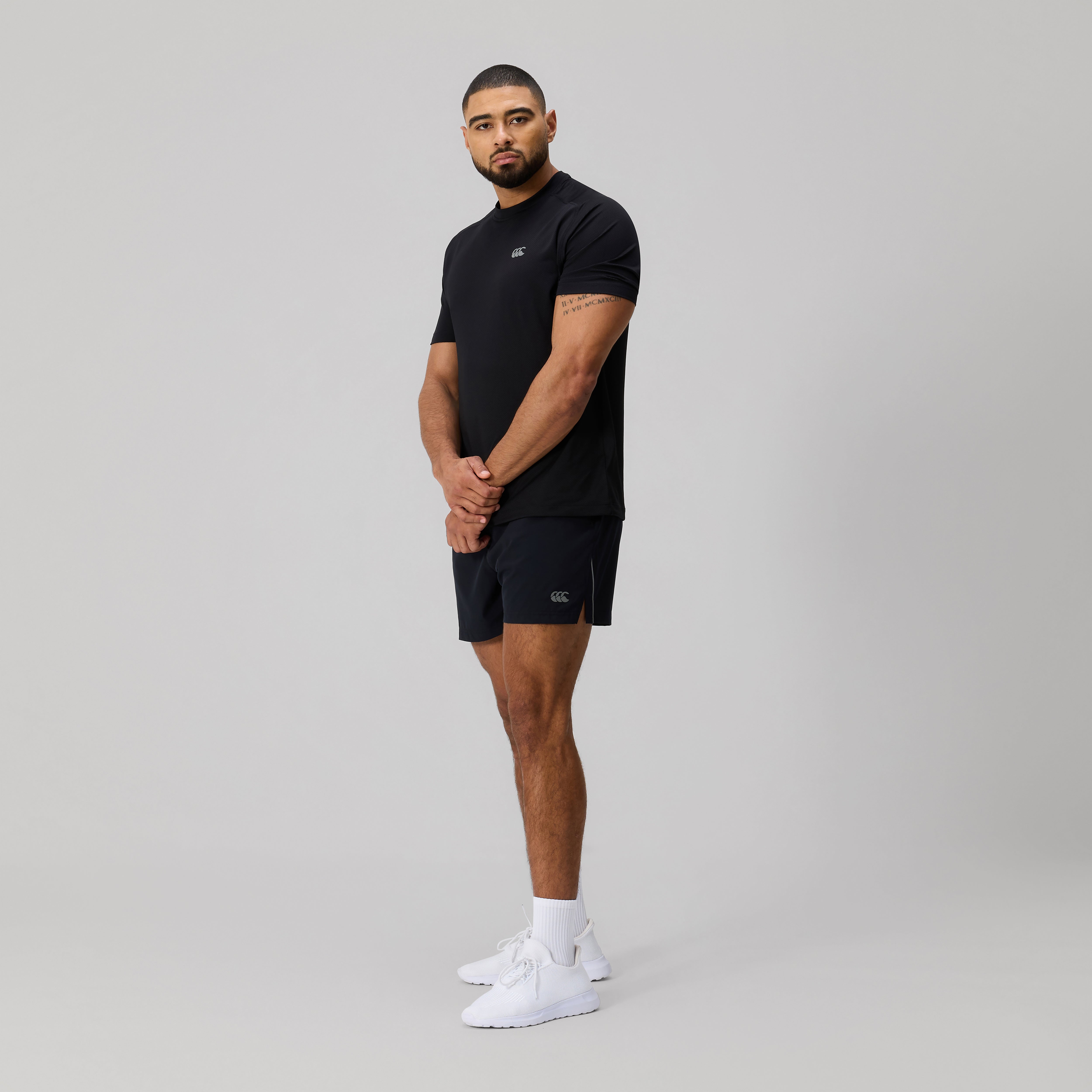 canterbury-mens-tempo-training-short-pantaloncini-allenamento-nero image 2