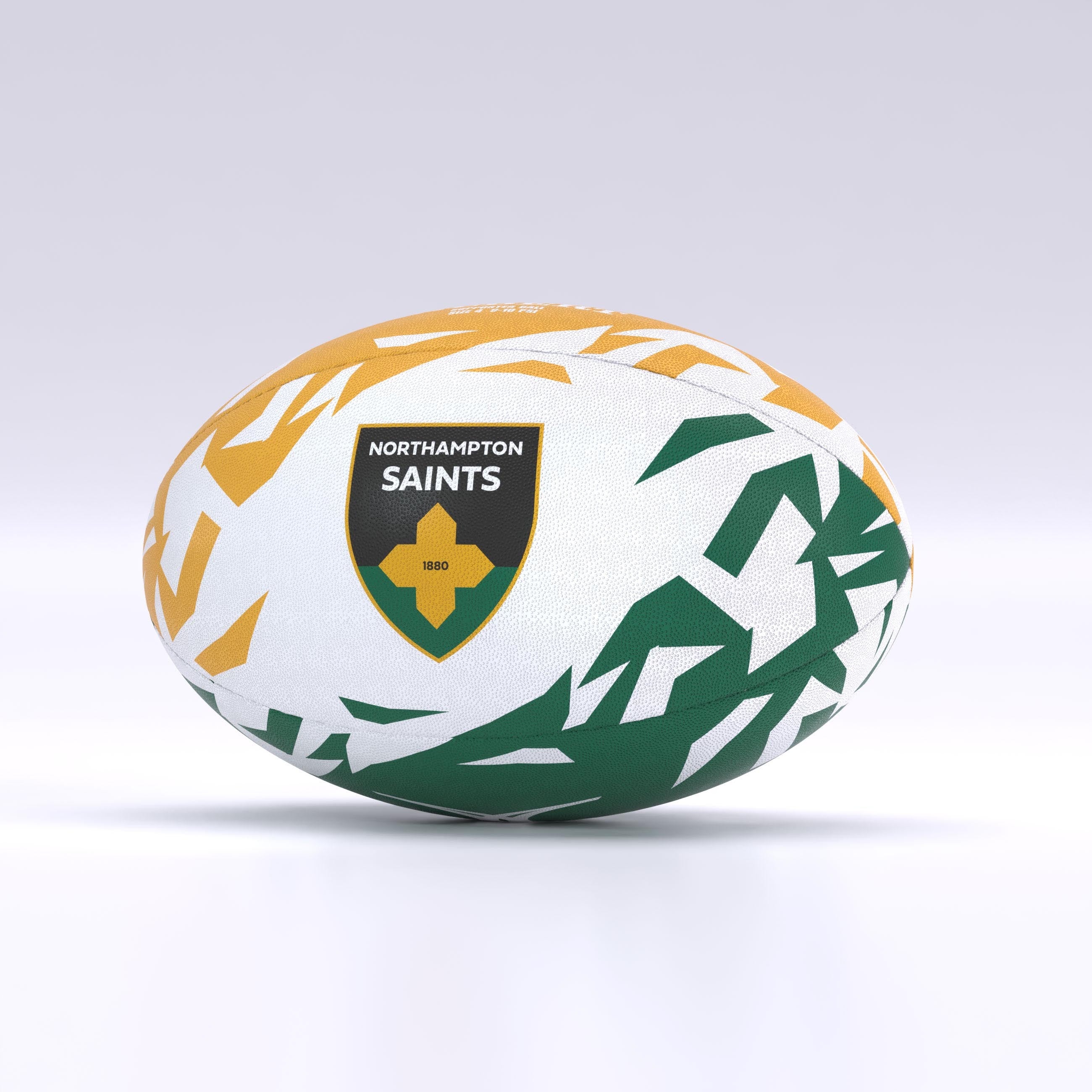 gilbert-rugby-northampton-saints-supporter-ball-pallone-misura-4-5 image 7