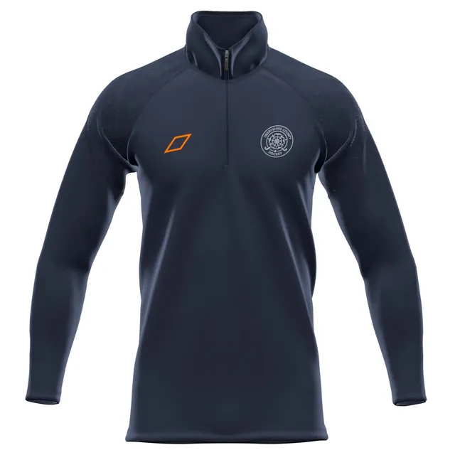 grays-derbyshire-county-hockey-senior-gts-pile-1-4-zip-dark-navy image 1