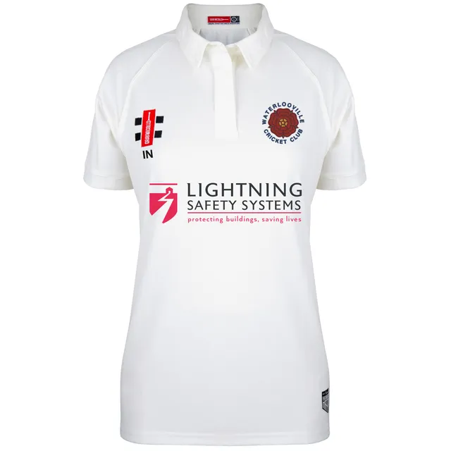gray-nicolls-waterlooville-maglia-matrix-v2-manica-corta-donna-avorio image 1