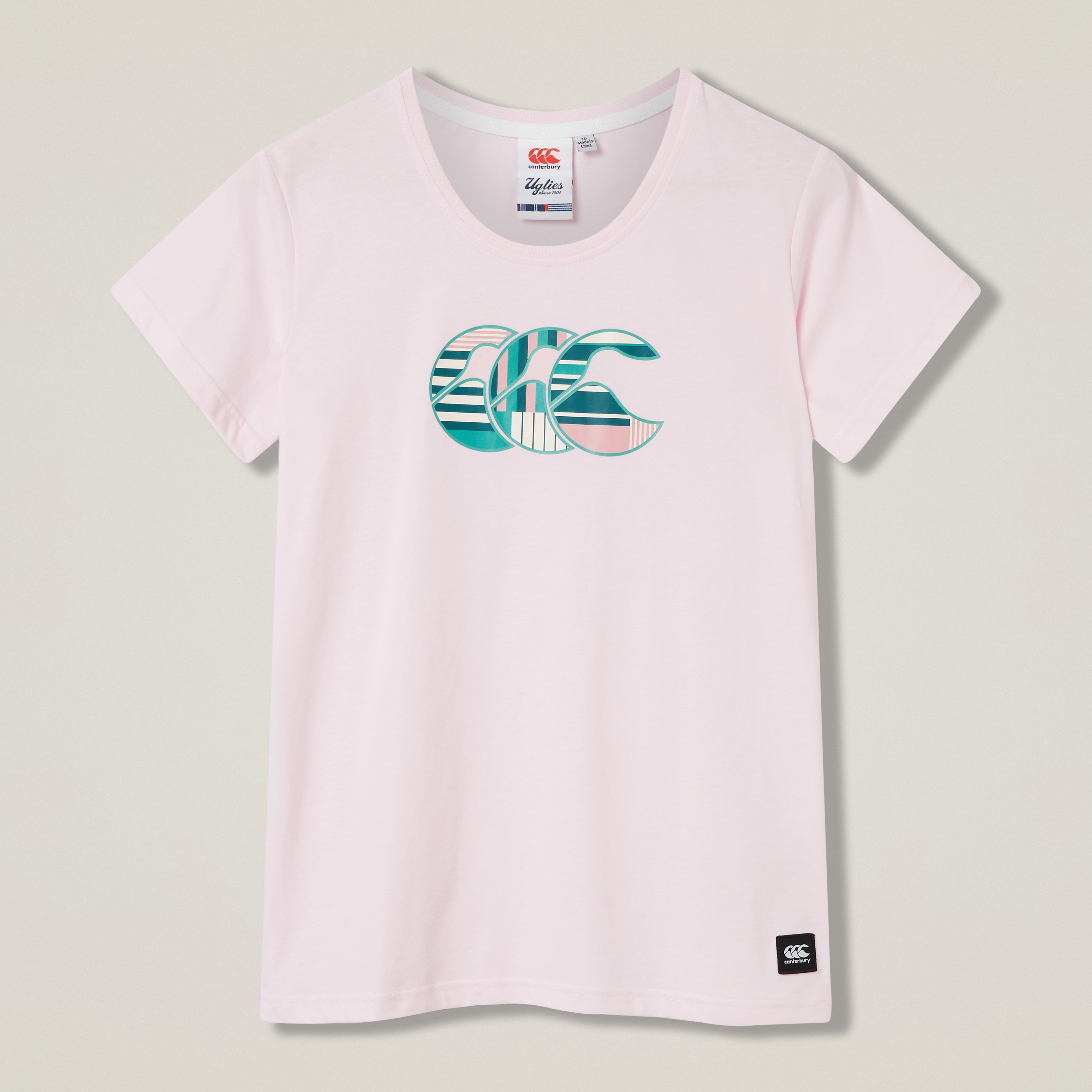 canterbury-uglies-logo-tee-donna-t-shirt-rosa image 1