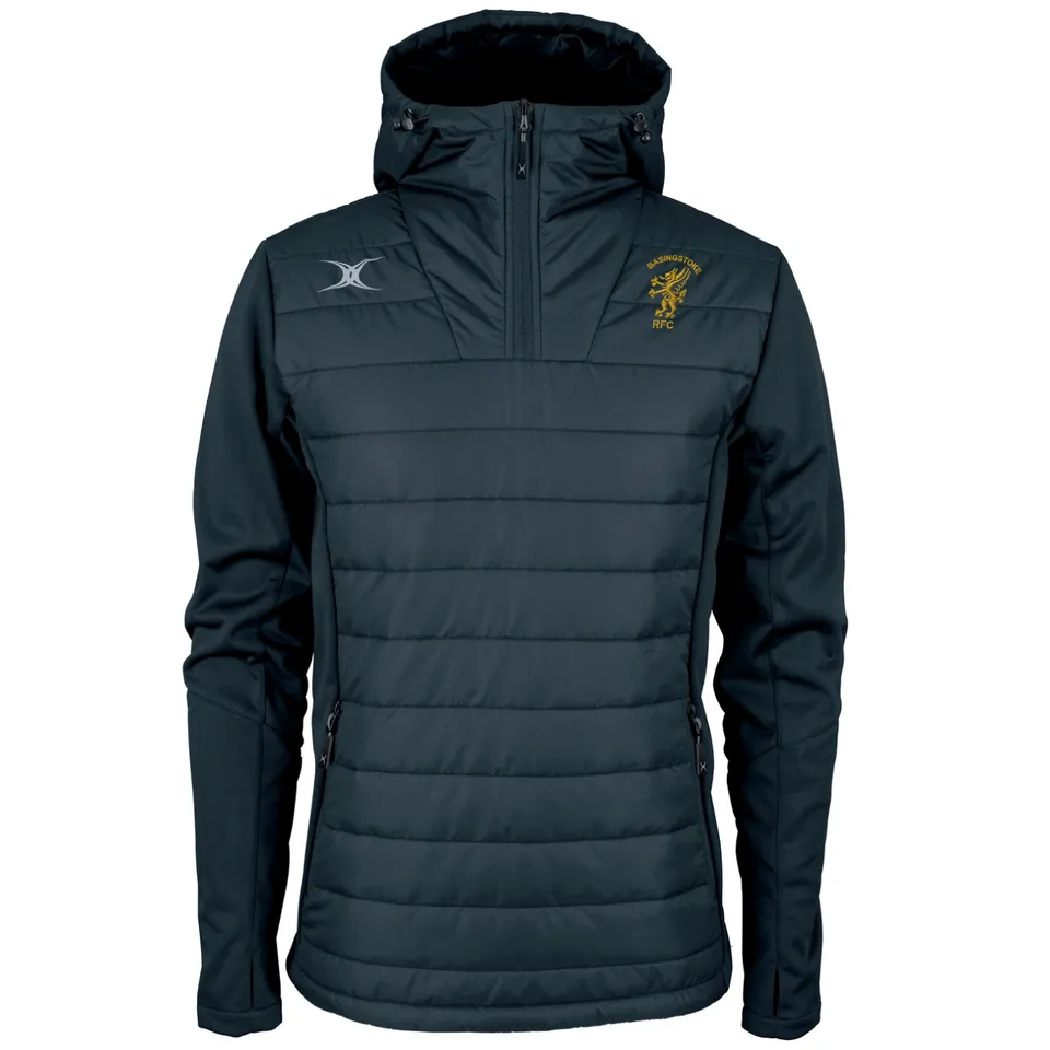 gilbert-rugby-basingstoke-rfc-senior-pro-active-giacca-quarter-zip-blu-navy image 1