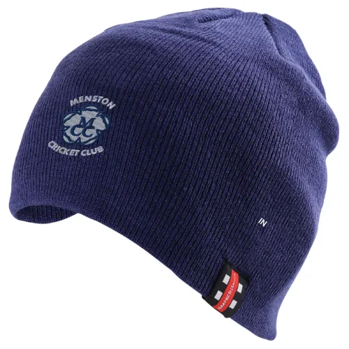 gray-nicolls-menston-cricket-club-senior-beanie-hat-dark-navy image 1