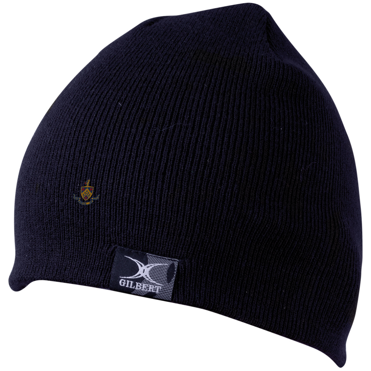 gilbert-rugby-old-crossleyans-rufc-beanie-hat-navy image 1