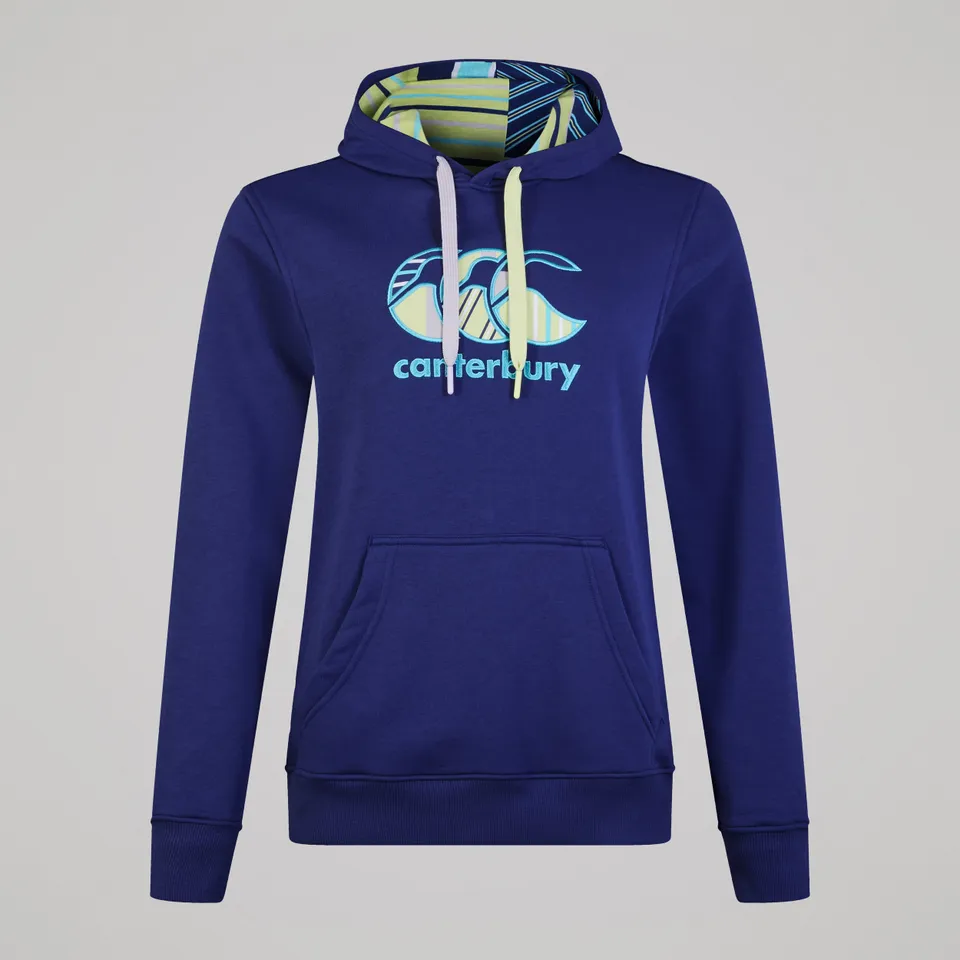 canterbury-uglies-hoodie-navy-felpa-donna-con-cappuccio image 1