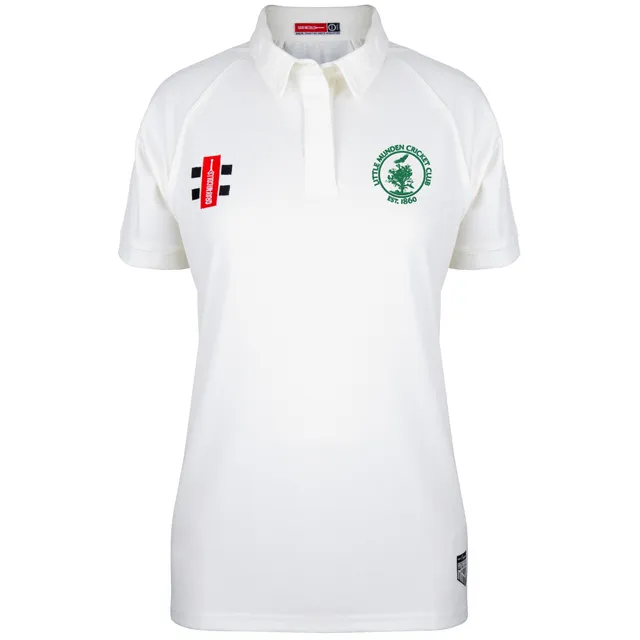 gray-nicolls-little-munden-cc-donna-matrix-v2-maglia-cricket-manica-corta-avorio image 1