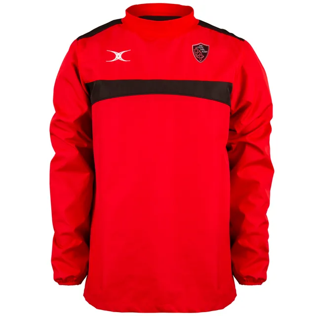 gilbert-rugby-celtic-rail-rfc-photon-giacca-warm-up-junior-rosso-nero image 1