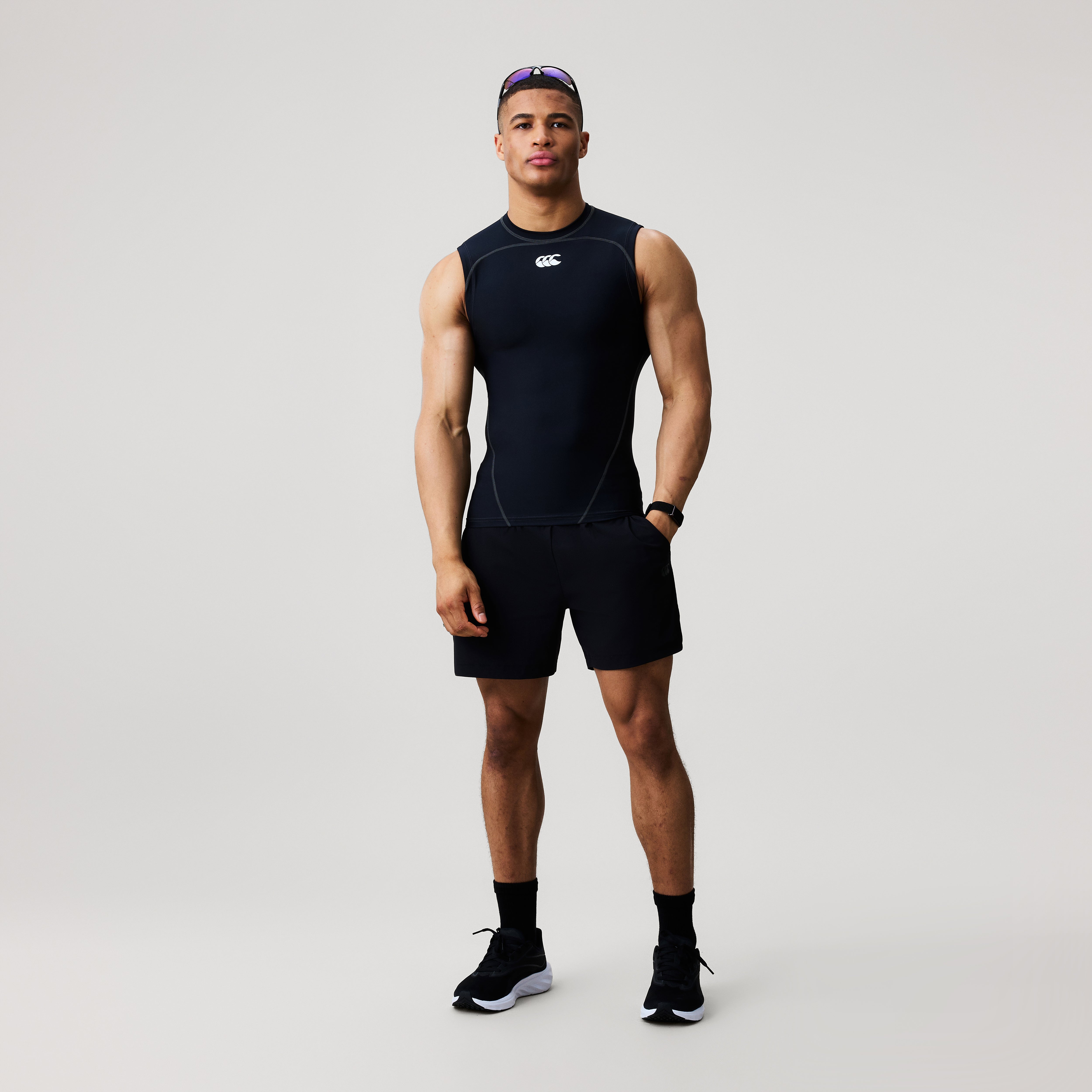 canterbury-tempo-baselayer-top-smnicato-uomo-nero image 2
