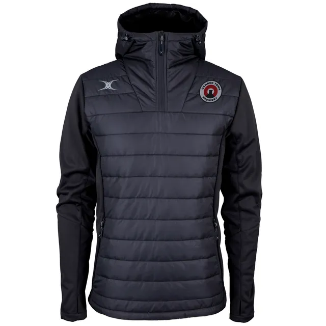 gilbert-rugby-camden-town-brewery-pro-active-giacca-quarter-zip-senior-nero image 1