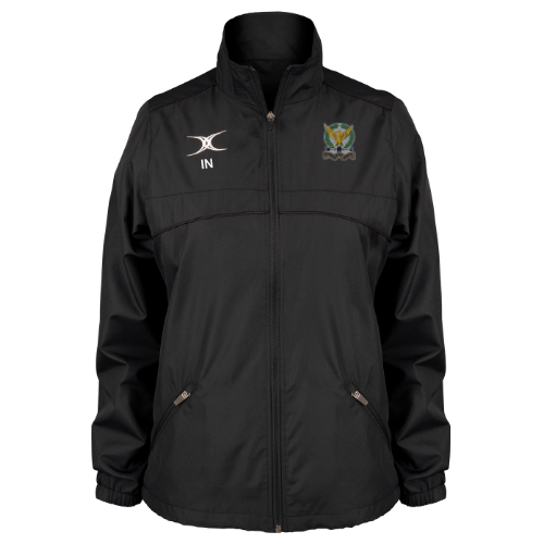 gilbert-rugby-photon-giacca-full-zip-donna-llandaff-north-rfc-nero image 1