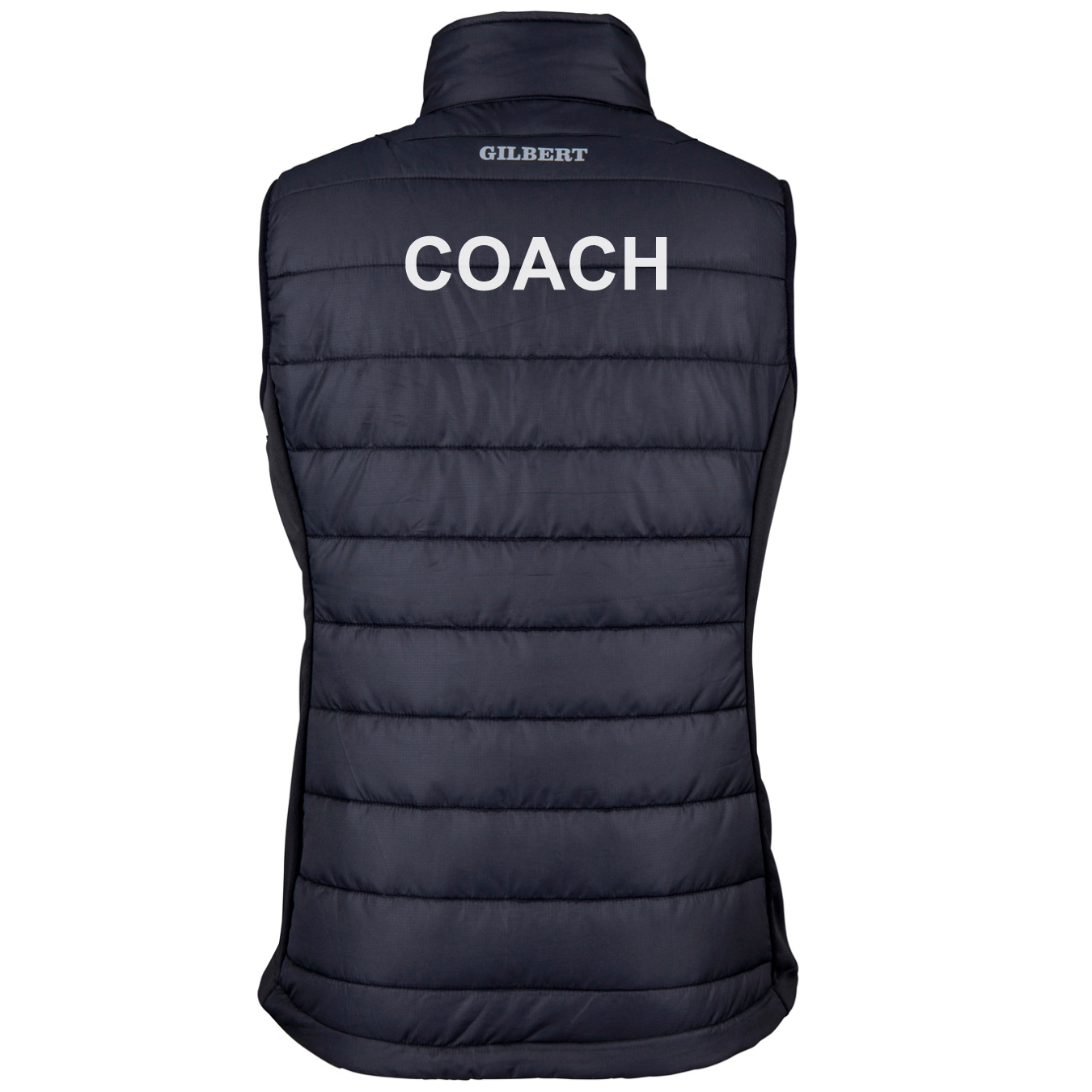 gilbert-rugby-farnham-rufc-pro-gilet-smanicato-coach-donna-nero image 2