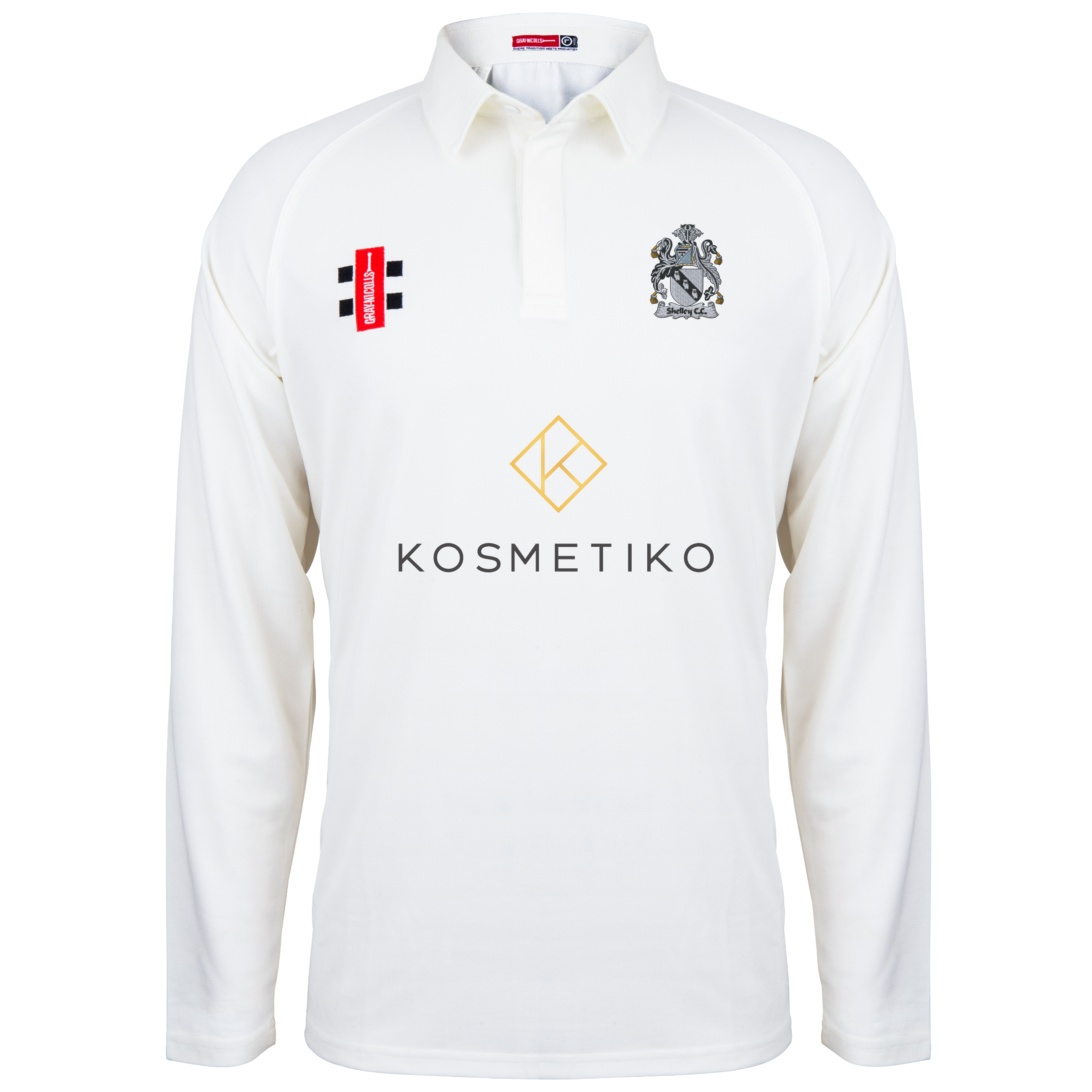 gray-nicolls-shelley-cc-matrix-v2-maglia-manica-lunga-junior-avorio image 1