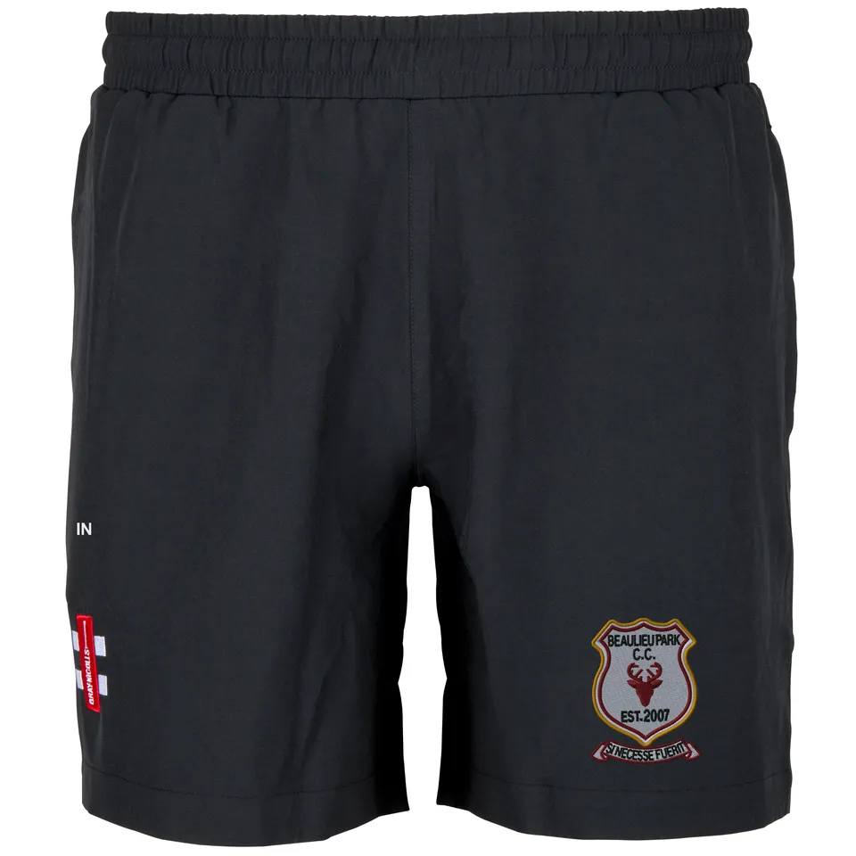 gray-nicolls-beaulieu-park-cc-velocity-pantaloncini-cricket-junior-neri image 1