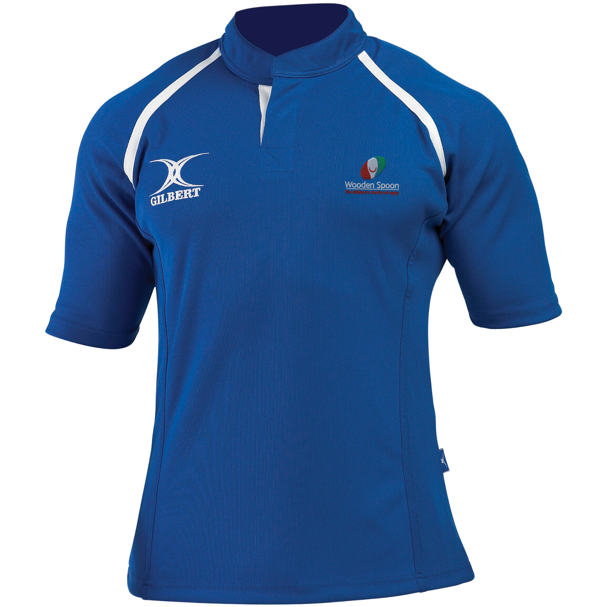 gilbert-rugby-wooden-spoon-senior-royal-xact-ii-monochrome-maglia-rugby image 1