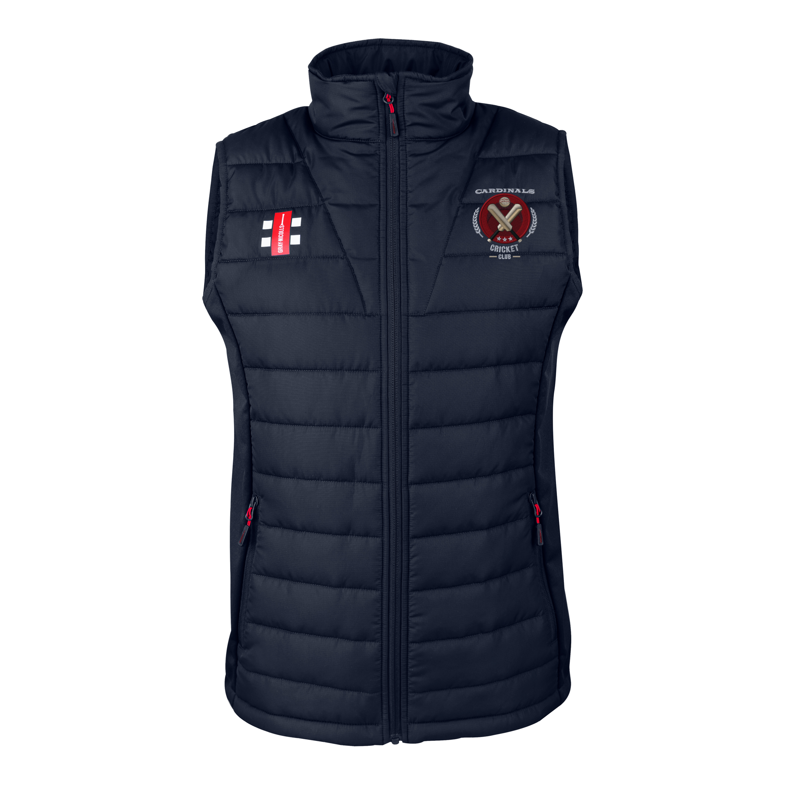 gray-nicolls-pro-performance-crs-cardinals-cc-gilet-bodywarmer-senior-black image 1