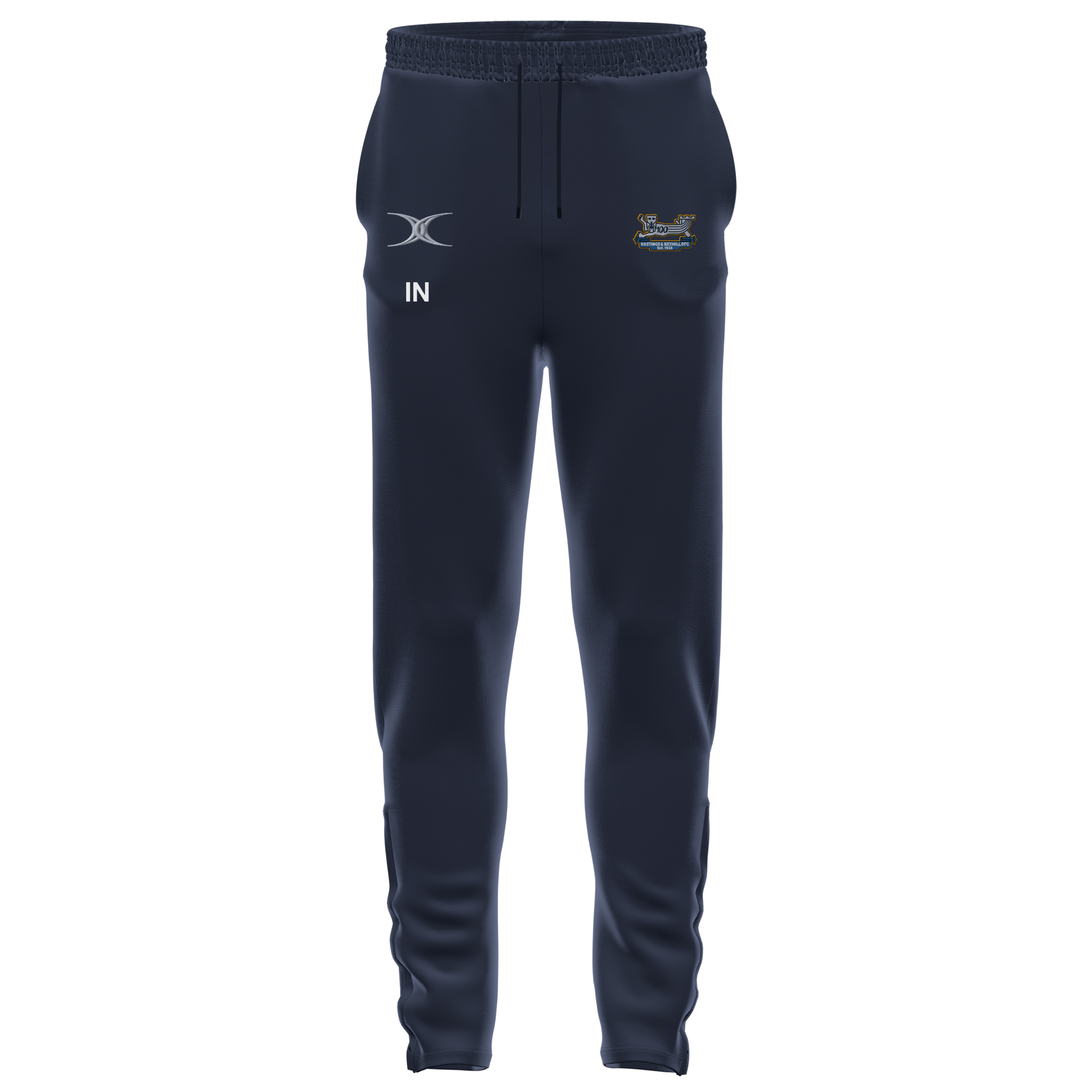 gilbert-rugby-hastings-bexhill-rfc-senior-gts-pantaloni-training-blu-navy-scuro- image 1