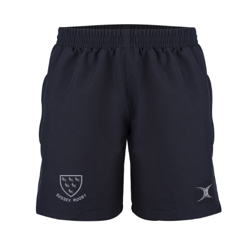 gilbert-rugby-evo-pantaloncini-sussex-rfu-adulto-blu-navy-scuro image 1