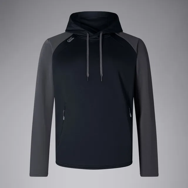 canterbury-elite-training-hoody-felpa-cappuccio-unisex-nero image 1