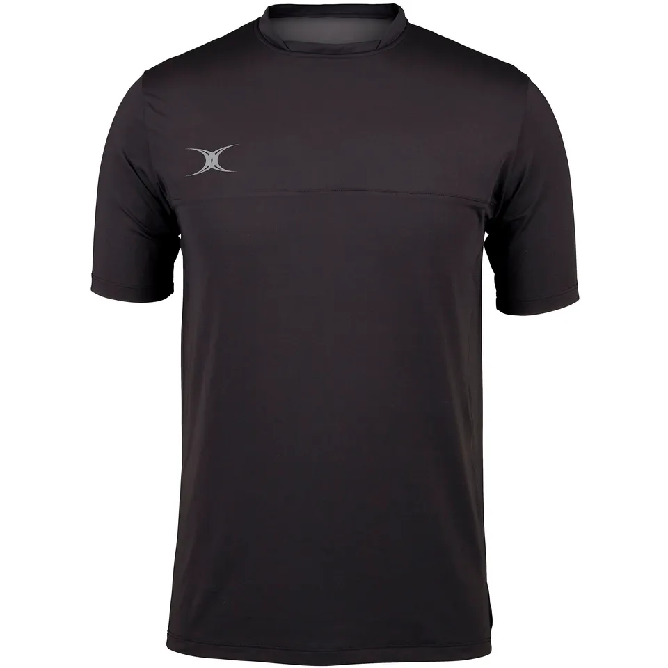 gilbert-rugby-pro-t-shirt-uomo-nera-e-blu-navy image 1