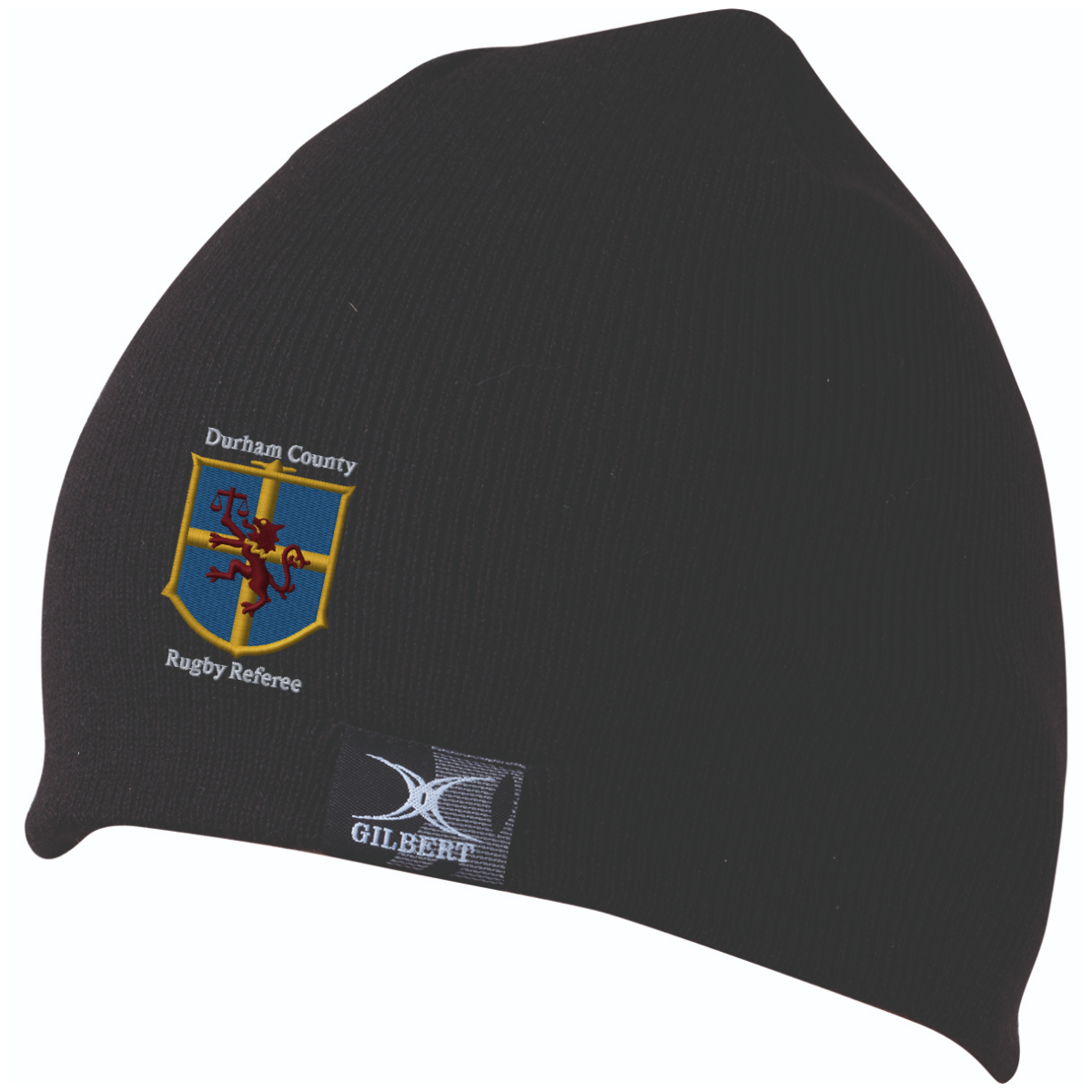 gilbert-rugby-durham-county-referee-beanie-adulto-nero image 1