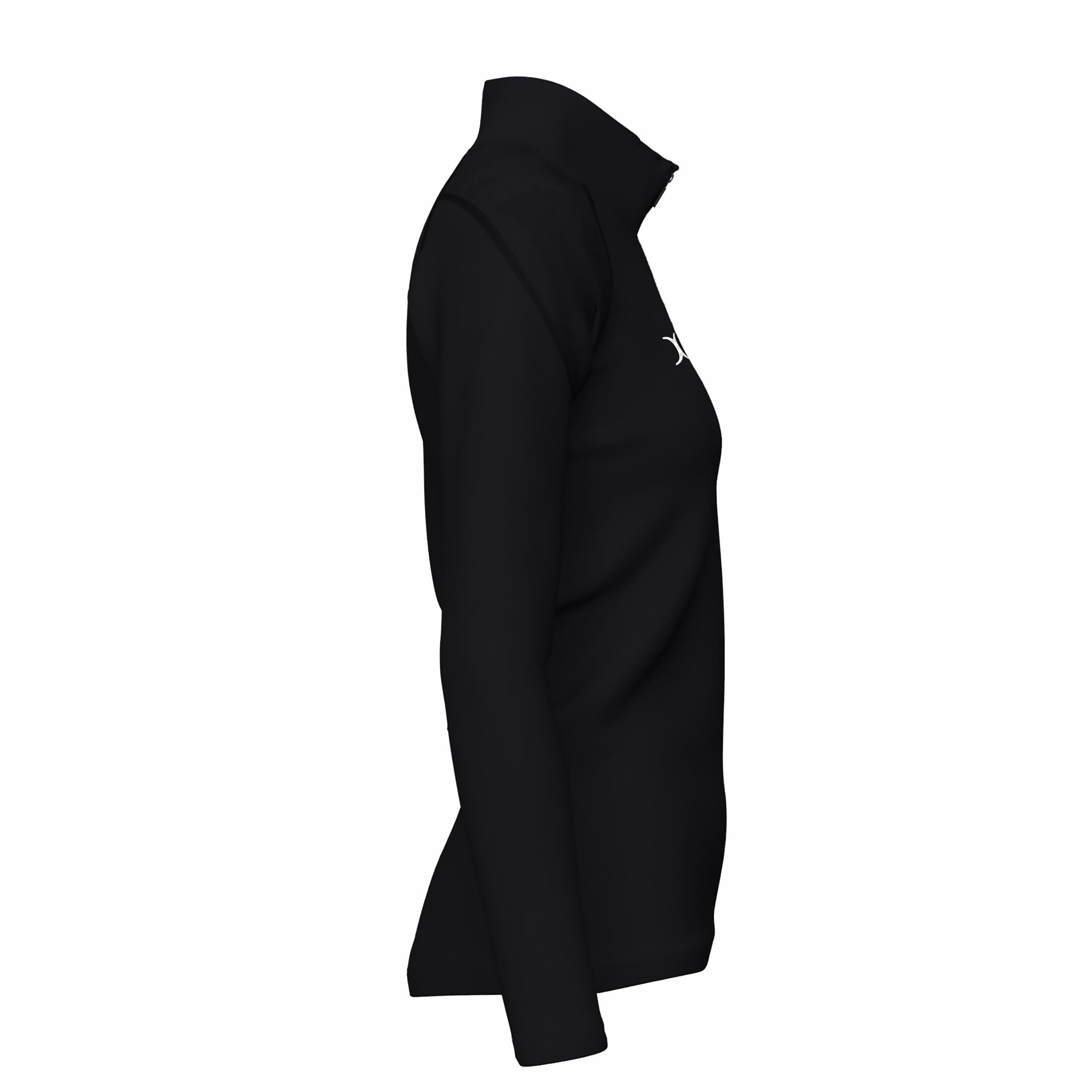 gilbert-rugby-gts-pile-donna-1-4-zip-collo-alto image 4