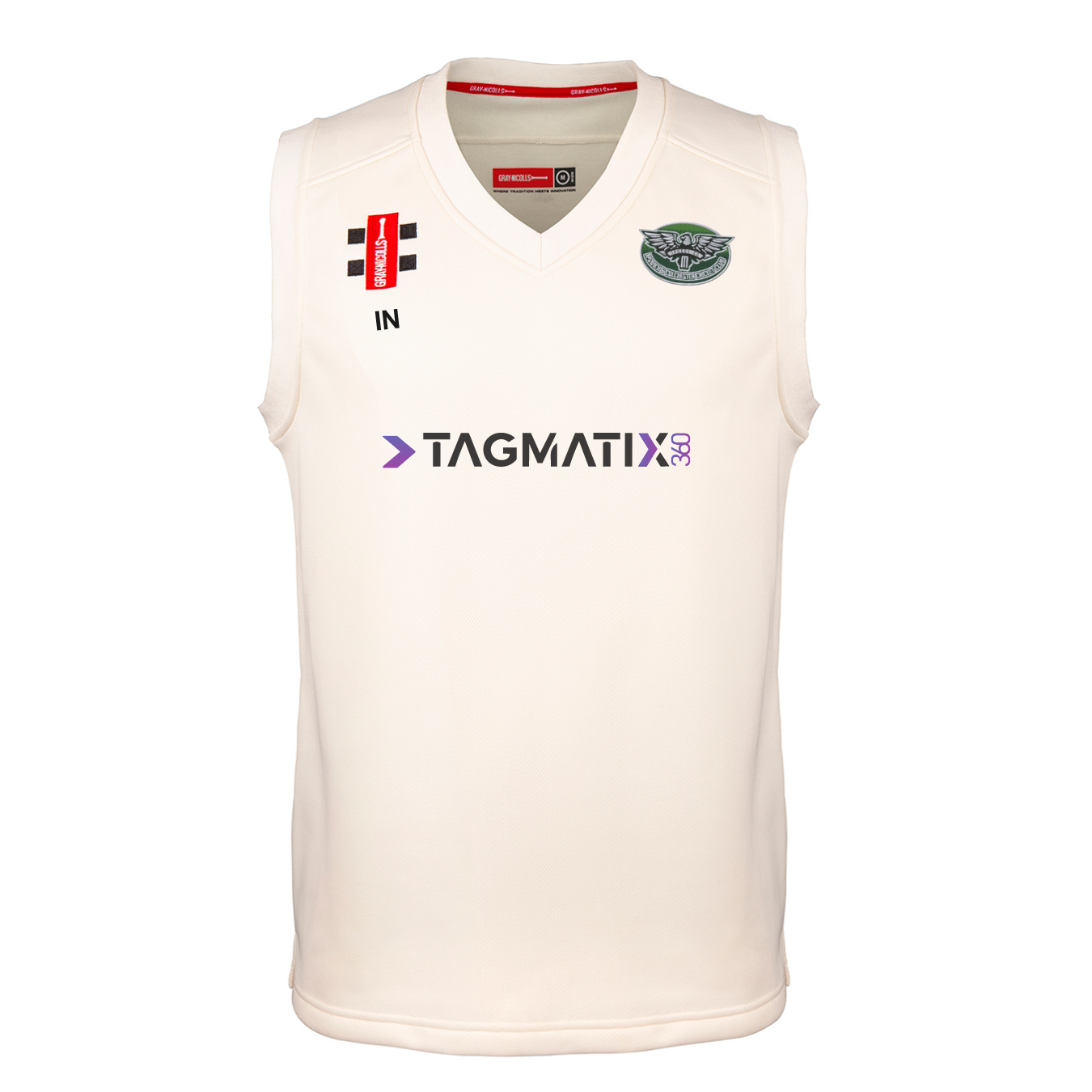 gray-nicolls-ipscol-cc-junior-gilet-match-pro-performance-avorio image 1