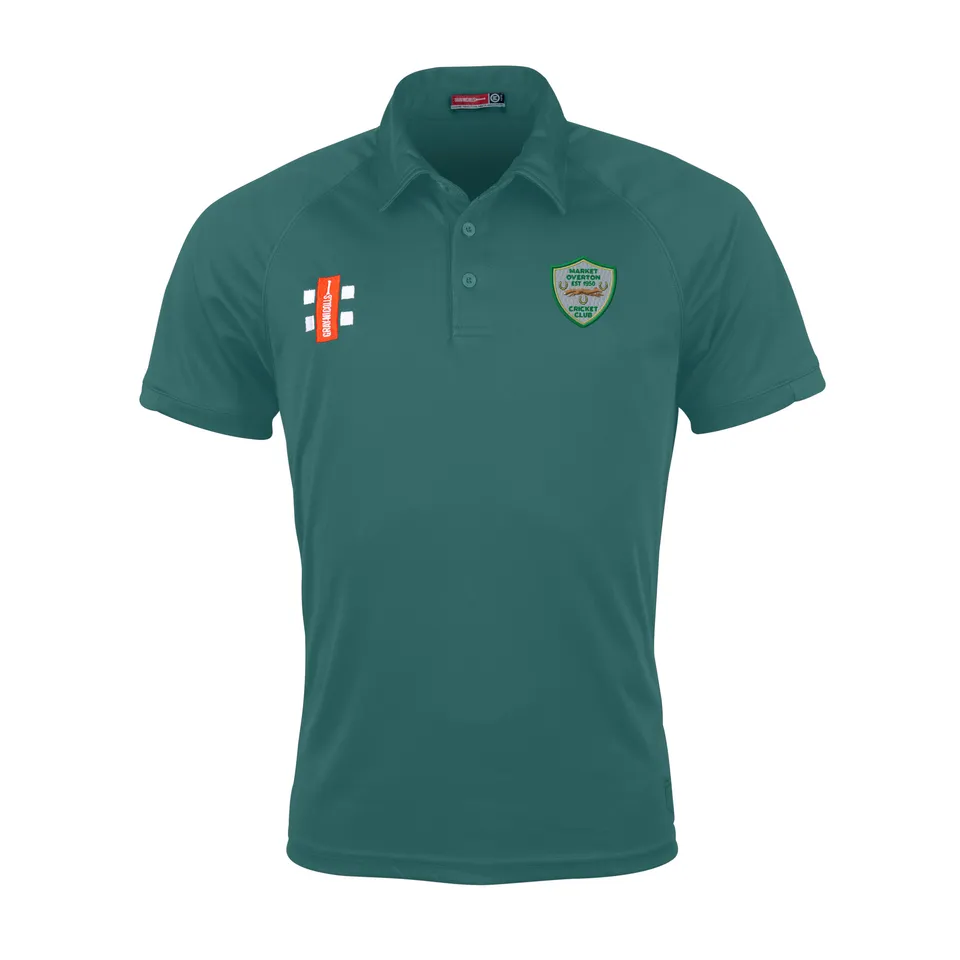 gray-nicolls-matrix-v2-polo-s-s-junior-verde-market-overton-cc image 1