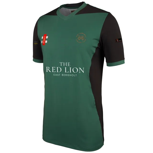 gray-nicolls-east-bergholt-cc-pro-performance-training-tee-manica-corta-verde-ne image 1