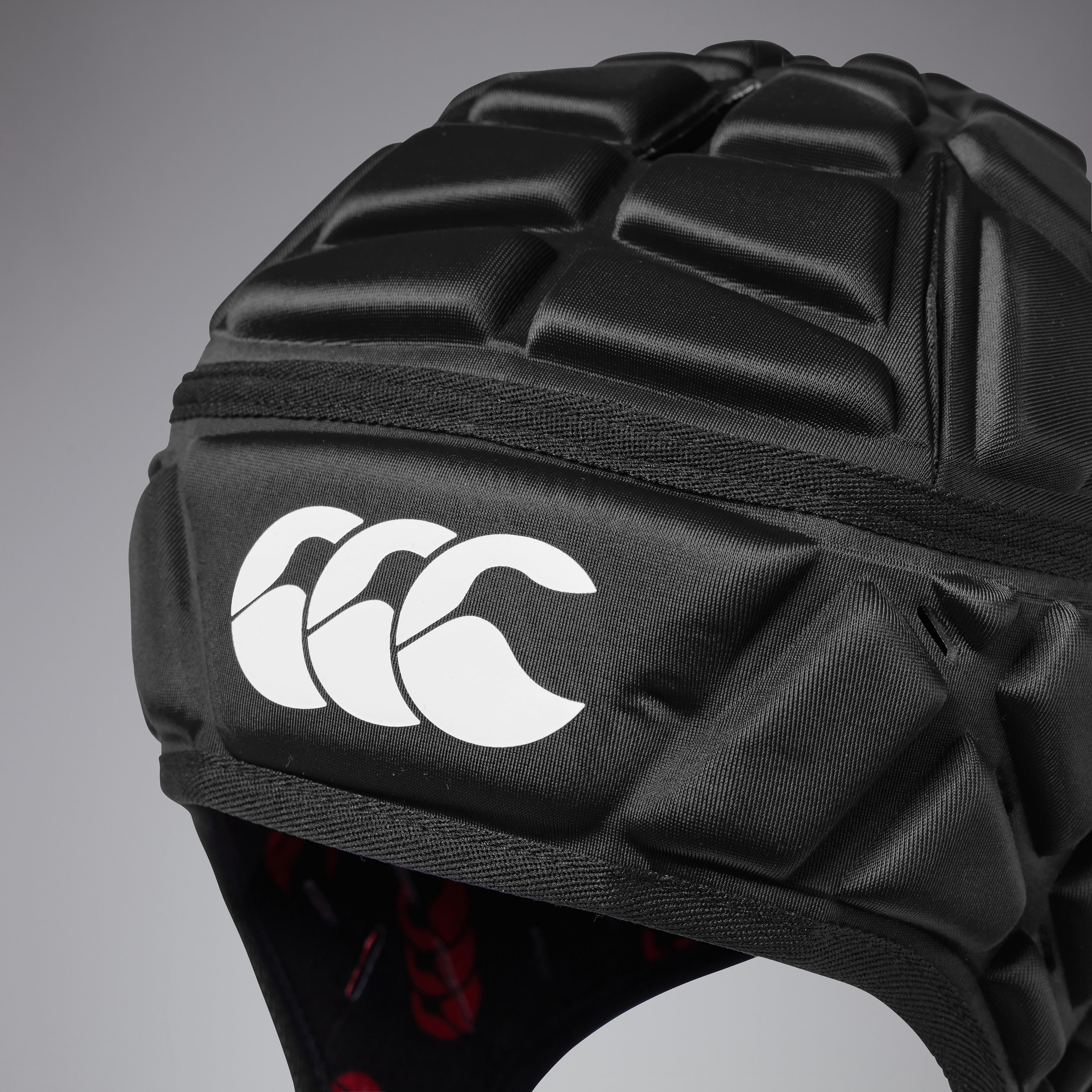 canterbury-raze-caschetto-rugby-adulto-unisex-nero-rosso image 3