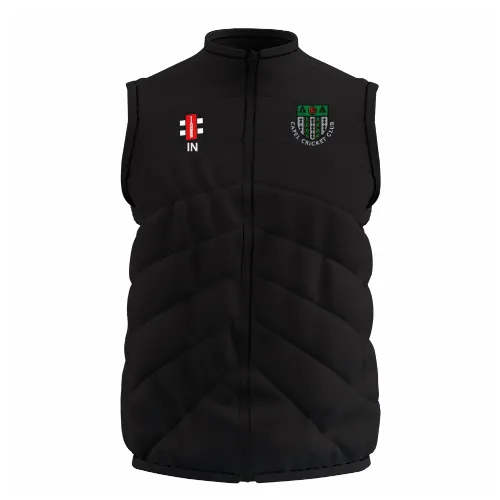gray-nicolls-gts-bodywarmer-senior-capel-cricket-club-surrey-nero image 1