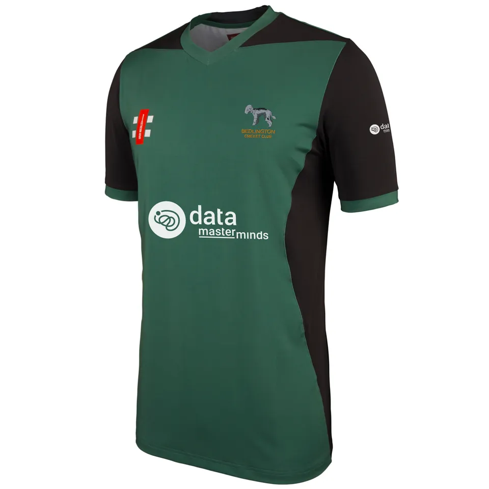 gray-nicolls-bedlington-pro-performance-maglia-cricket-t20-manica-corta-verde-ne image 1