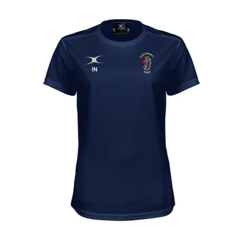 gilbert-rugby-cccu-rugby-photon-ii-t-shirt-donna-manica-corta-blu-navy-scuro image 1