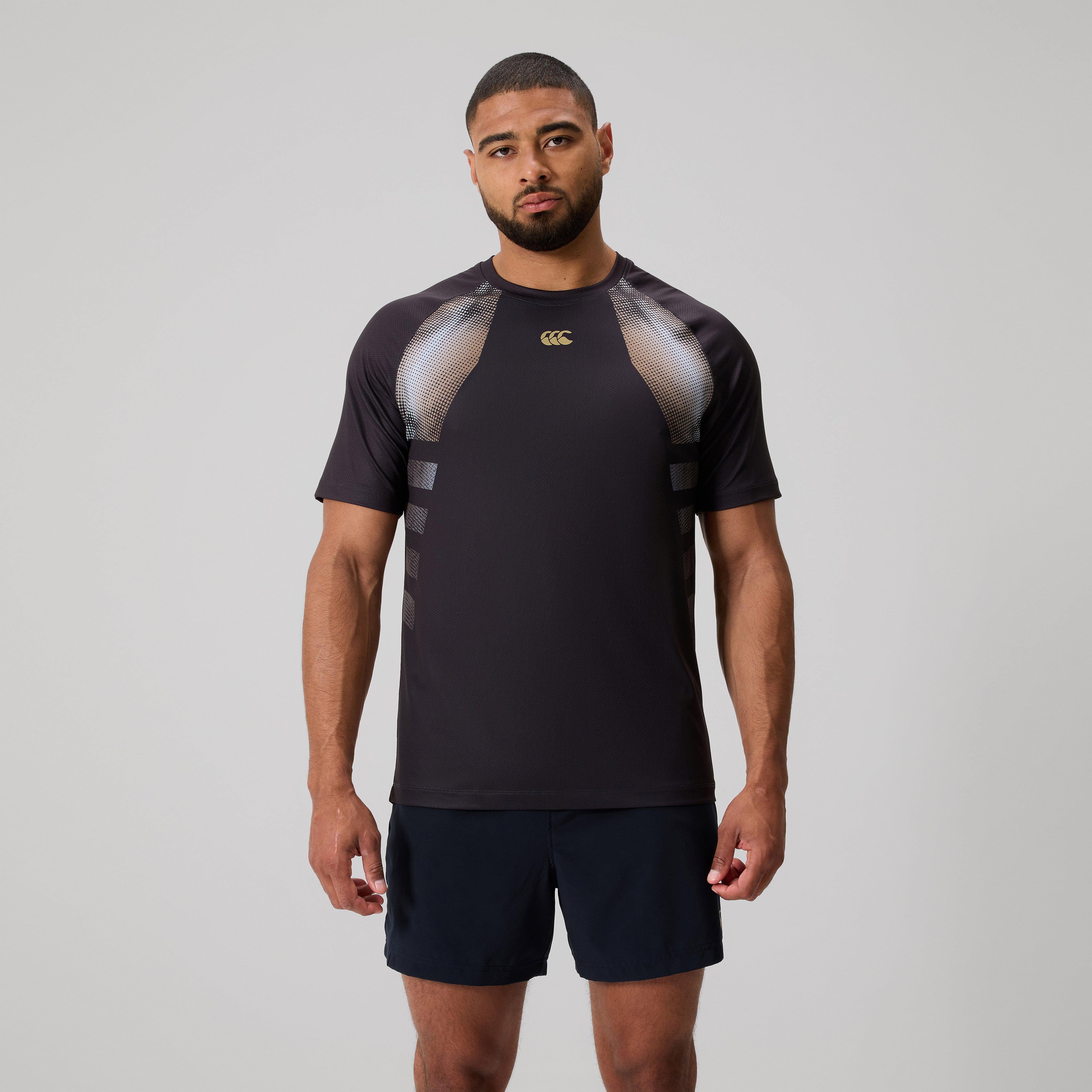 canterbury-tempo-t-shirt-allenamento-uomo-nero image 1
