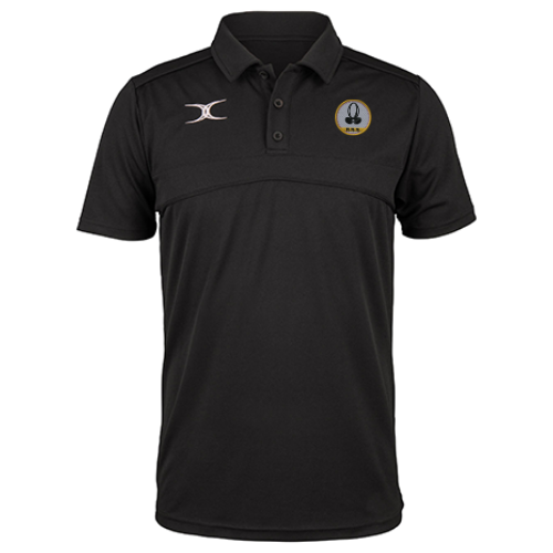 gilbert-rugby-www-senior-photon-ii-polo-manica-corta-nera image 1