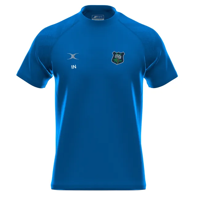 gilbert-rugby-yorkshire-rfu-gts-maglia-donna-manica-corta-royal image 1