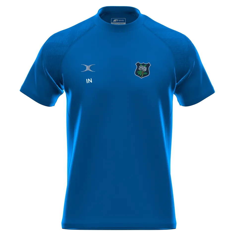 gilbert-rugby-yorkshire-rfu-gts-maglia-donna-manica-corta-royal image 1