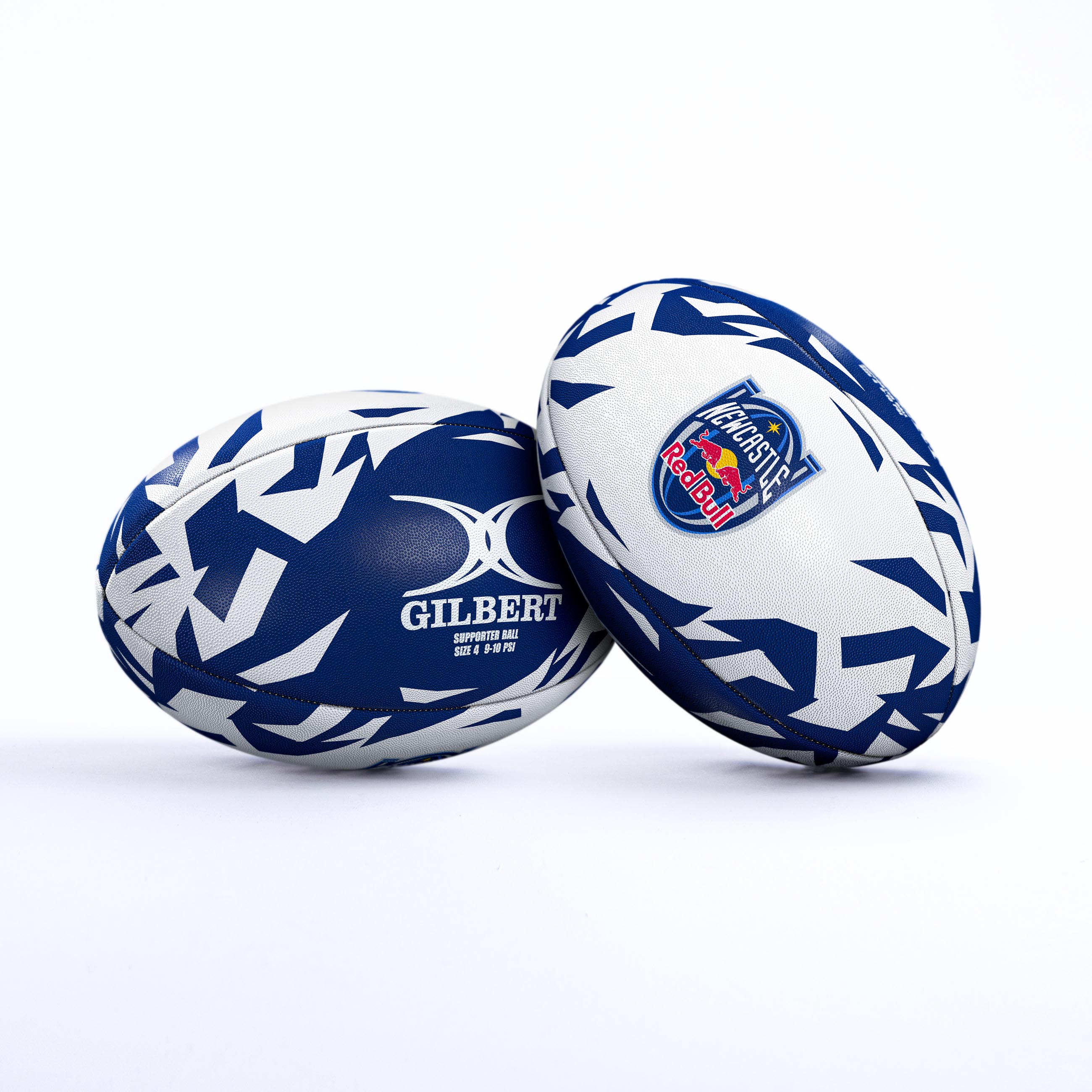 gilbert-rugby-newcastle-red-bulls-supporter-ball-pallone-rugby image 4