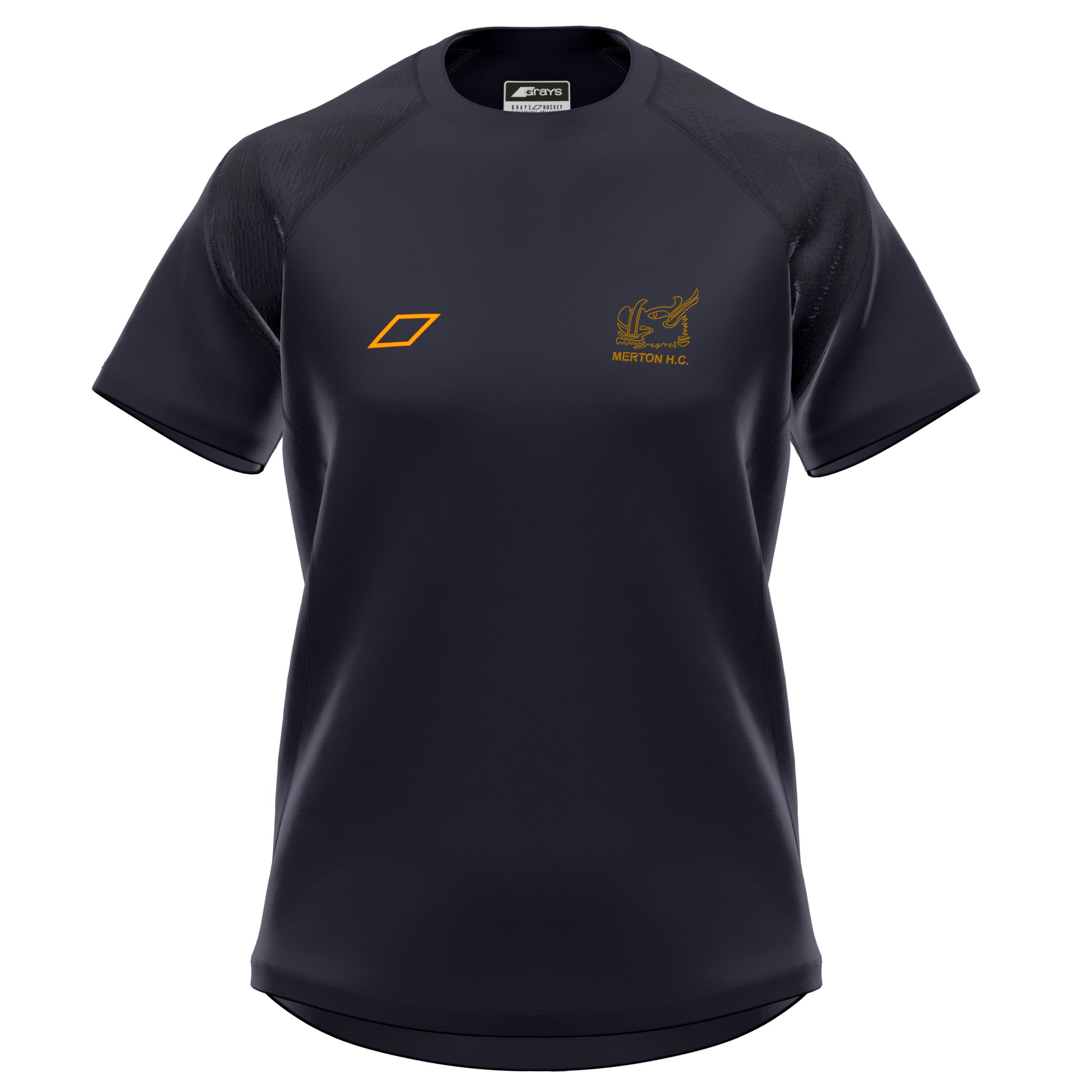 grays-gts-t-shirt-hockey-donna-merton-hc-manica-corta-nero image 1