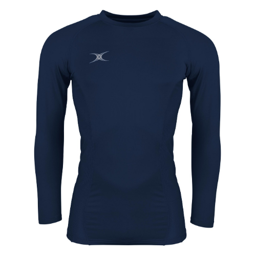 gilbert-rugby-medway-rfc-atomic-ii-baselayer-top-junior-blu-navy image 1