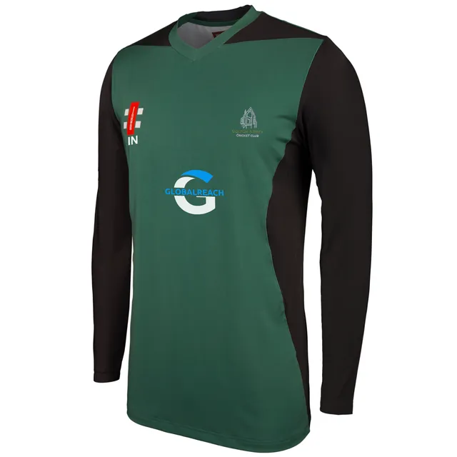 gray-nicolls-bolton-abbey-cc-junior-pro-performance-t20-maglia-manica-lunga-verd image 1