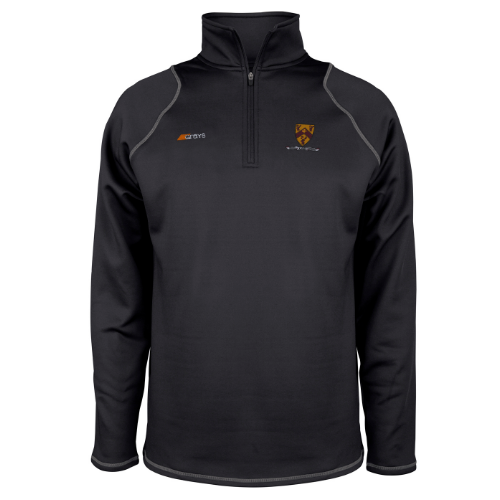 grays-quest-ii-1-4-zip-fleece-senior-nero-cannock-hc-adult image 1