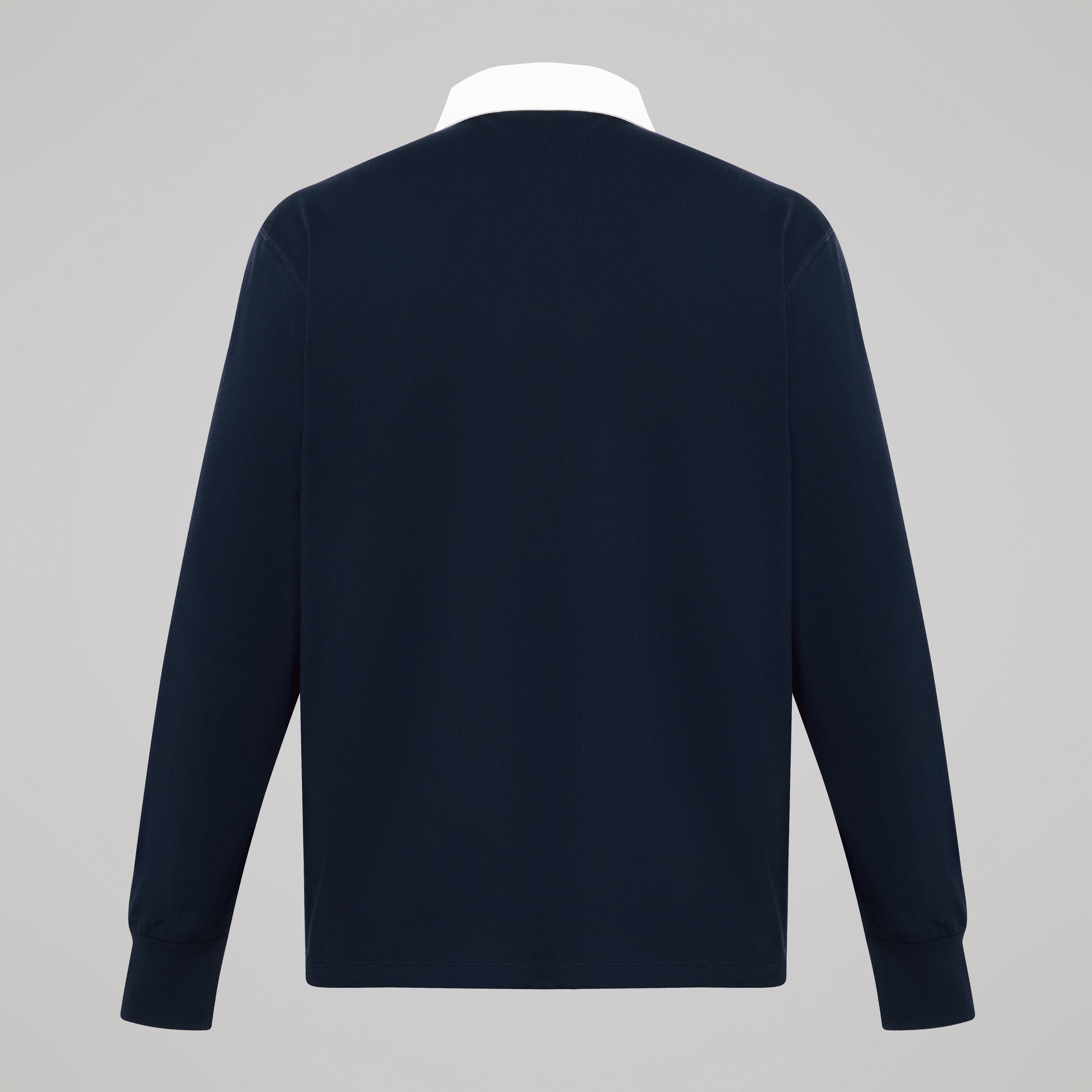 canterbury-classic-long-sleeve-maglia-rugby-manica-lunga-unisex-blu-navy image 2