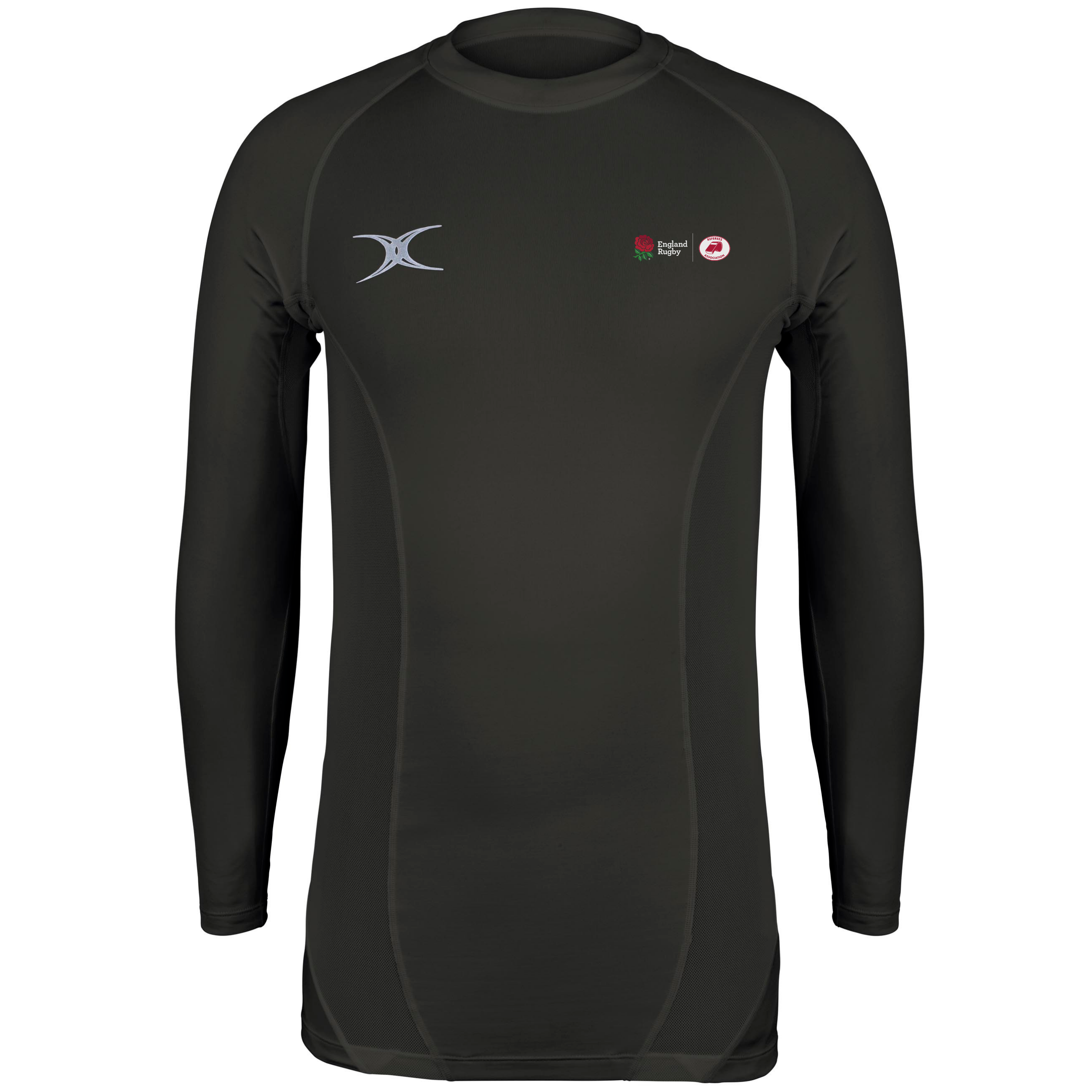 gilbert-rugby-england-match-officials-senior-atomic-x-ii-baselayer-top-nero image 1