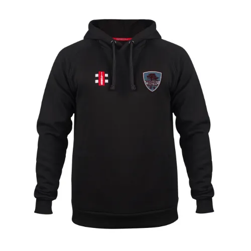 gray-nicolls-hounslow-whitton-cc-velocity-felpa-con-cappuccio-junior-nera image 1