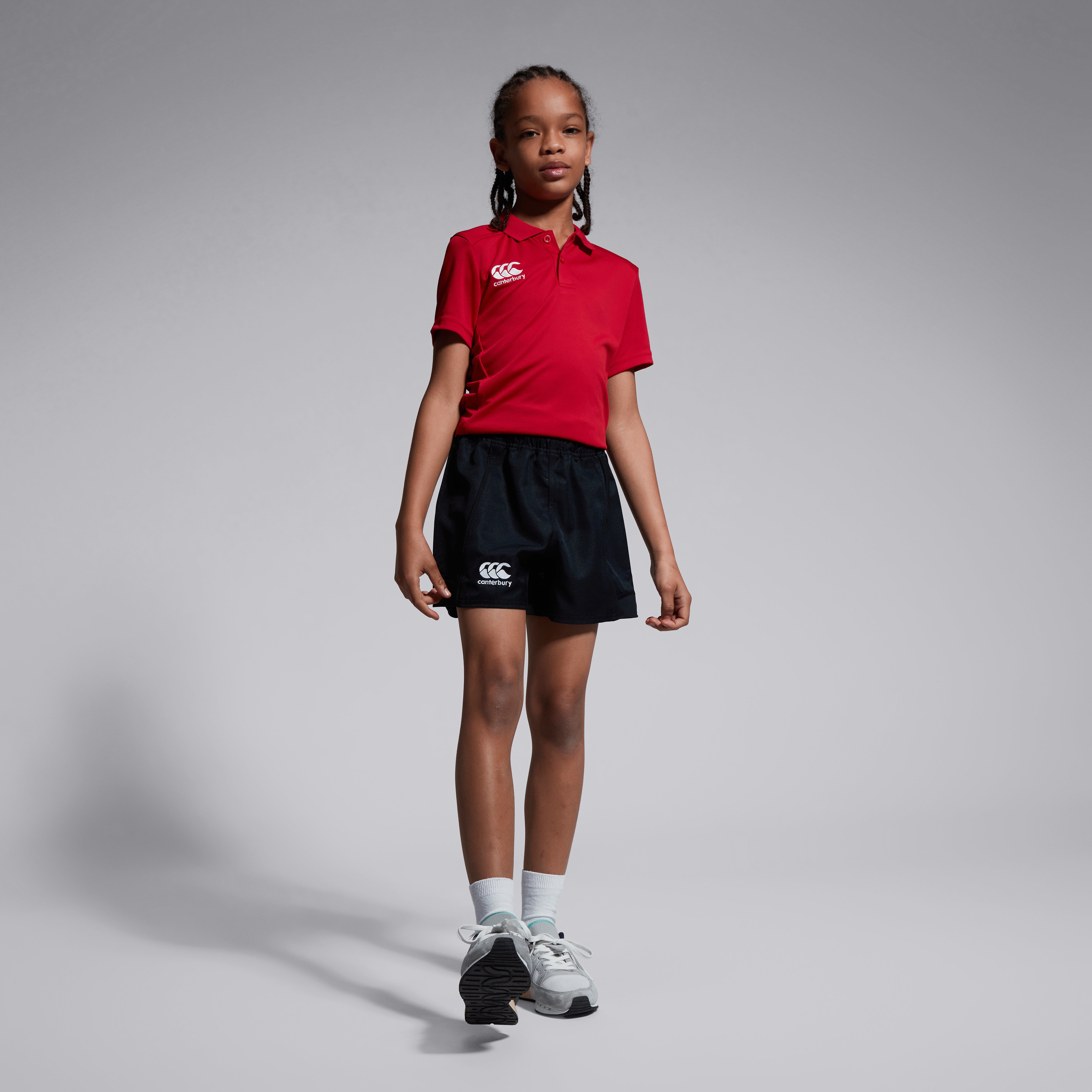 canterbury-club-dry-polo-junior-unisex-rosso image 1