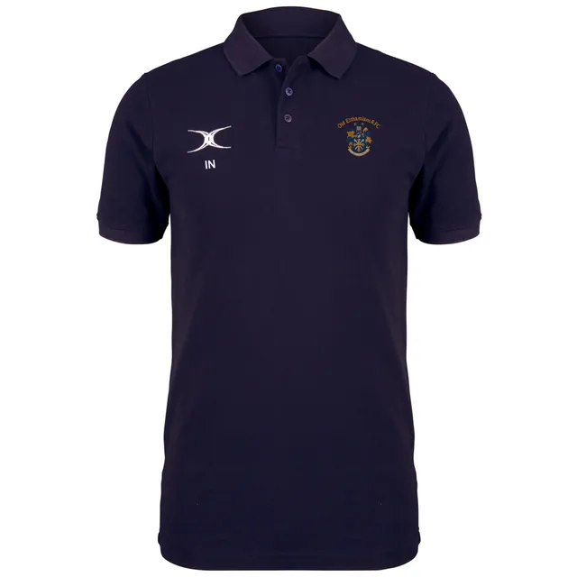 gilbert-rugby-old-elthamians-rfc-youth-quest-polo-dark-navy image 1