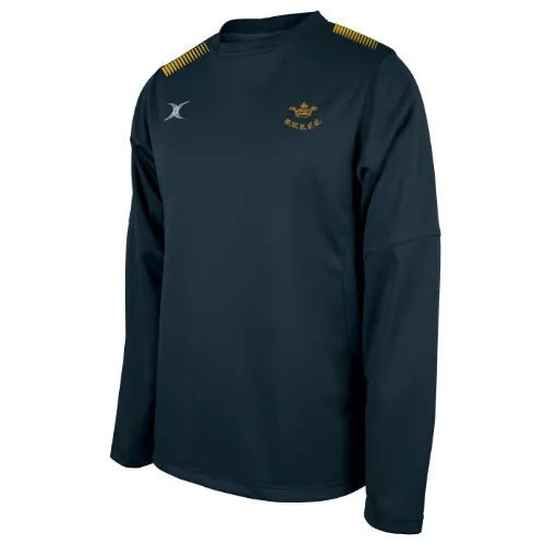 gilbert-rugby-oxford-university-referees-pro-warm-up-top-blu-navy-adulto image 1